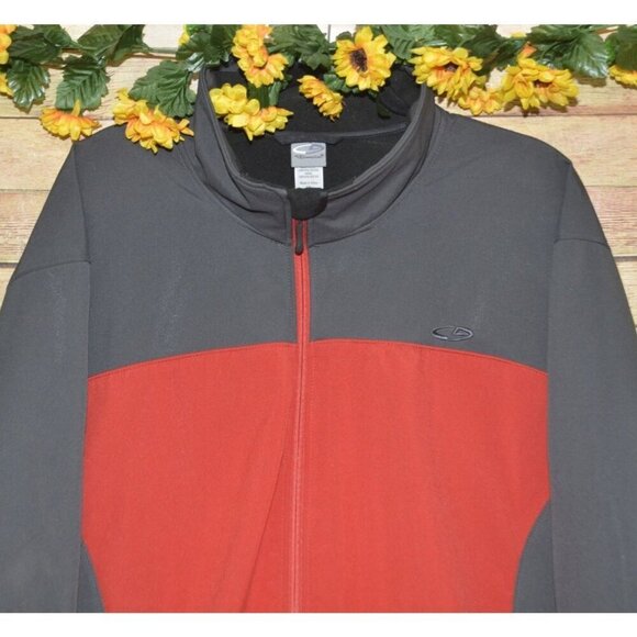 Champion Men's Full Zip Soft Shell Jacket Size XXL Zip Pockets Lined Athletic - Picture 4 of 12